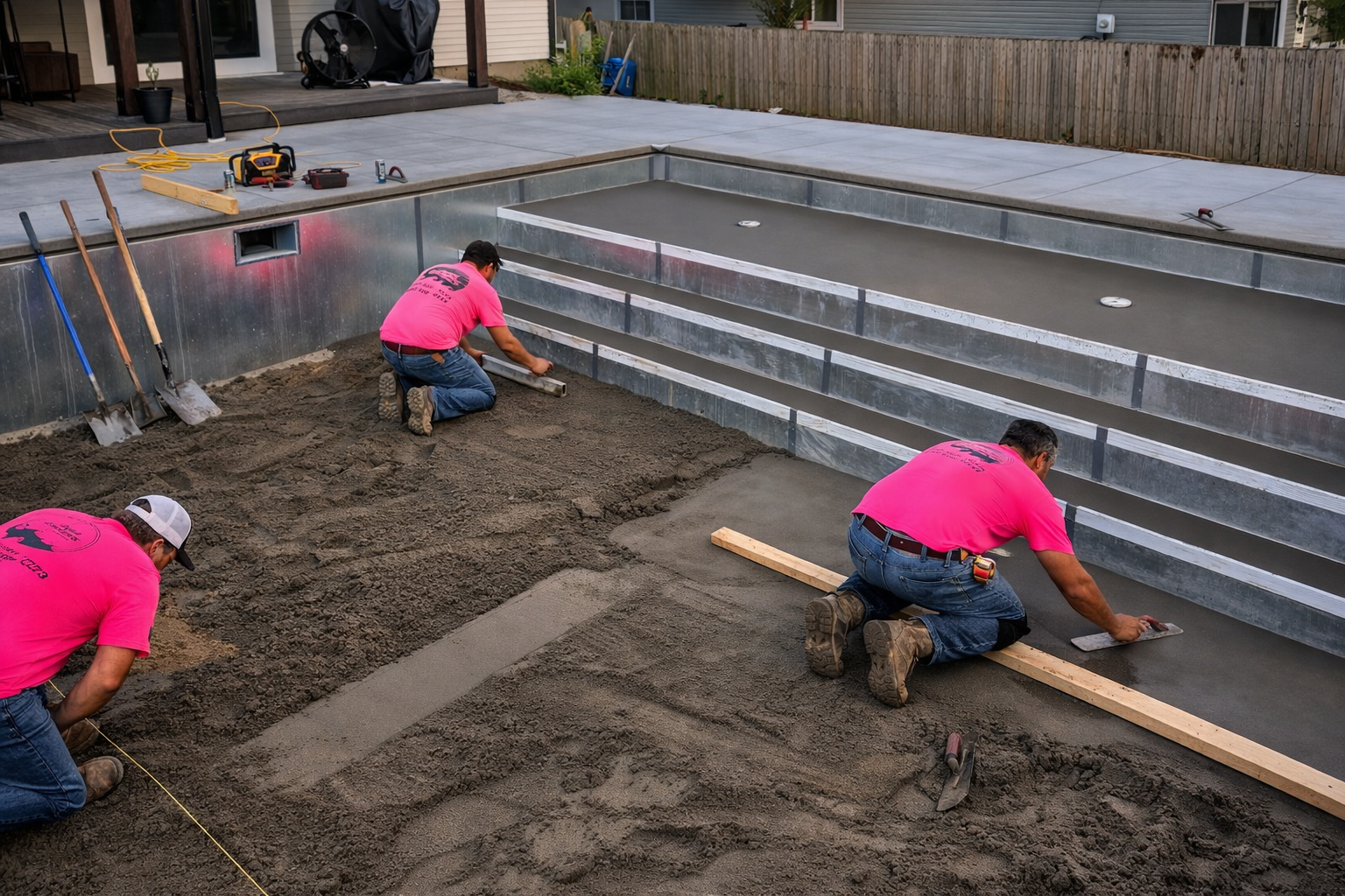 New pool build (placeholder)